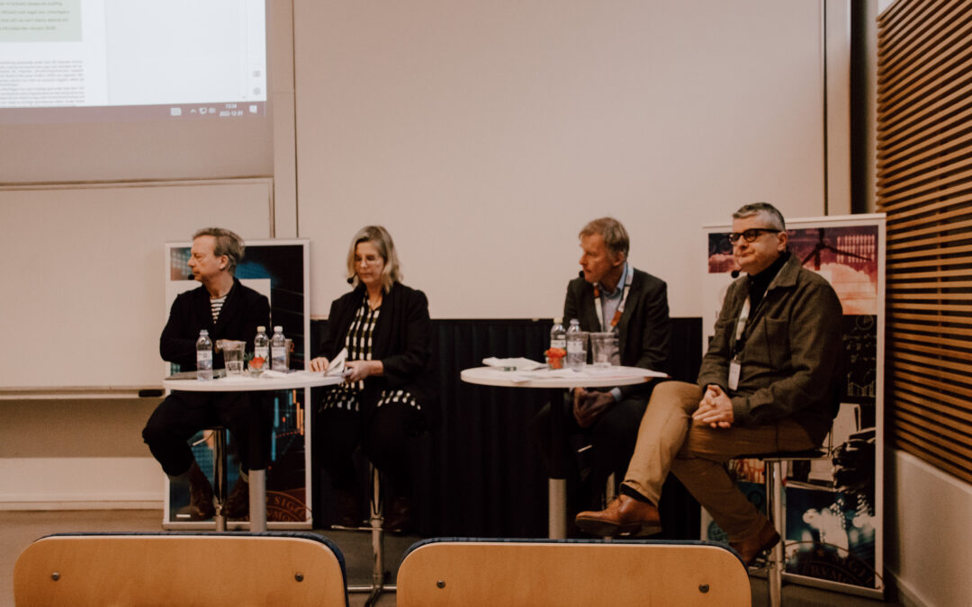 Paneldiskussion vid Nationella Redovisningskonferensen på Lunds universitet: Så kan årsredovisningens ”VD har ordet” bli mer spännande och läsvärt